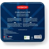 thumbnail of DERWENT Chromaflow Set di 48 Matite con Corpo Rotondo da 3,5 mm, Nucleo Cremoso e Sfumabile, Confezione da 2, 2306013