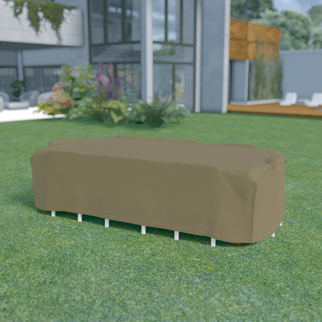 Capas de proteção para mesas e cadeiras de jardim Tabela de cobertura+8s 0,9x3,25x2.05 VI