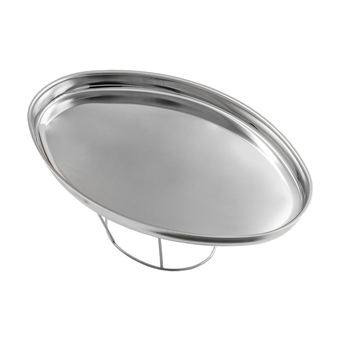 STELLINOX plateau fruit de mer inox ovale