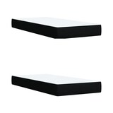 thumbnail of vidaXL Boxspringbett mit Matratze Schwarz 200x200 cm Stoff