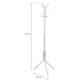 thumbnail of NAKLOE - Perchero de pie - Perchero entrada - Percheros - Perchero metal con 8 colgadores