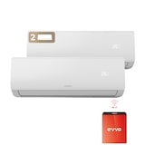 thumbnail of Aire Acondicionado Split EVVO CLIMA Multi 2x1 WiFi | Eficiencia A++ | Sistema inverter | 9000 + 12000 BTU