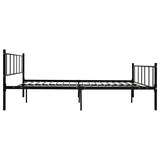 thumbnail of vidaXL Bedframe metaal zwart 180x200 cm