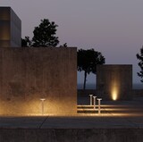 thumbnail of Mac Floor XL Corten 3000K - Paletto a led da esterno in alluminio 12W IP65 h60cm - Luce verso il basso - Beneito & Faure