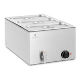 thumbnail of Helloshop26 - Professionele bain-marie/voedselwarmer 600 watt 3 x GN 1/3 aftapkraan 14_0004219