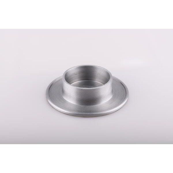 Kerzenhalter Ø für Kerzen 5 cm Aluminium, silber matt, rund