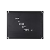 thumbnail of Bi-Office LetterBoard - Pizarra con Letras Intercambiables, Marco de Aluminio Negro, 60 x 45 cm