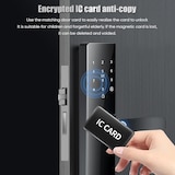 thumbnail of Serrure Connectée WiFi Empreinte Mot De Passe Avec Sécurité Avancée YONIS