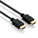 thumbnail of Helos Anschlusskabel, HDMI Stecker/Stecker, 4K, BASIC, 7,5m, schwarz