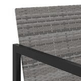 thumbnail of vidaXL 5-tlg. Garten-Essgruppe mit Kissen Poly Rattan Grau