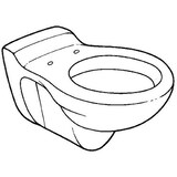 thumbnail of wandhängendes Tiefspül-WC, Serie: Kind, Farbe: Weiß