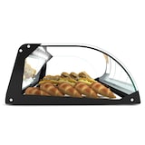 thumbnail of MBH - Vetrina espositiva neutra professionale Snack 84 cm vetri curvi. Espositore neutro con LED porta brioches per bar e pasticceria.