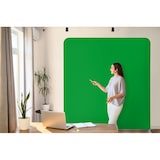 thumbnail of Showdown Zipper-Wall Straight Basic - 200x230cm - Green Screen Chroma Key - Aluminium - Silber