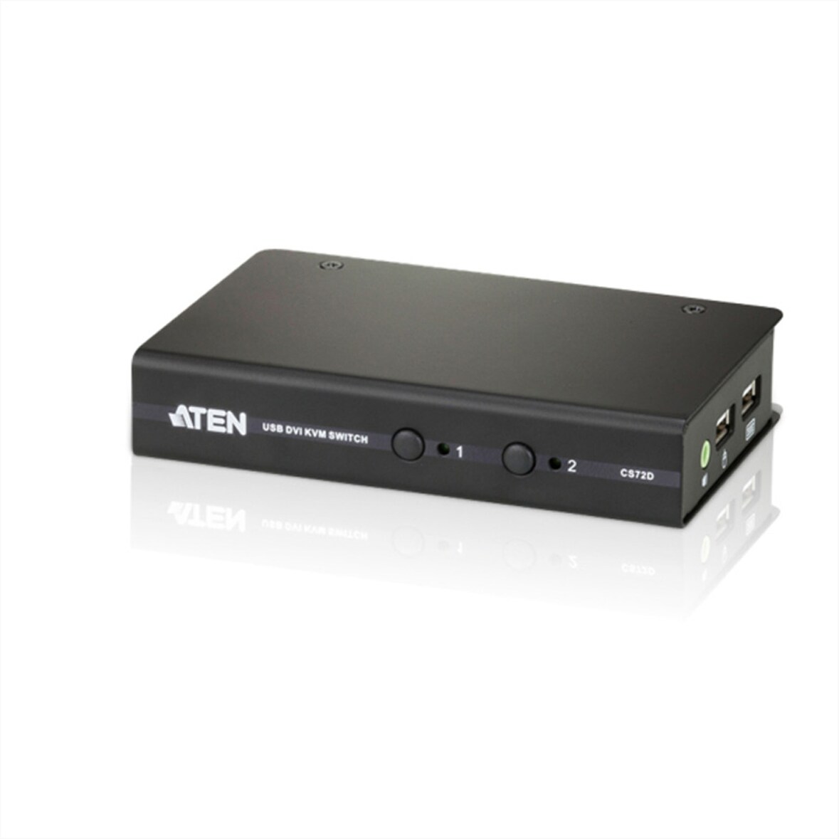 ATEN CS72D KVM Switch DVI, USB, Audio, 2 Ports