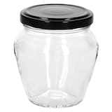 thumbnail of 20er Set Marmeladenglas Vaso Orcio 212ml + To63 Deckel Schwarz