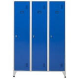 thumbnail of Vestiaire industrie propre 3 casiers largeur 90cm Hauteur 180cm Profondeur 50cm (vendu par 2) - Hygivest