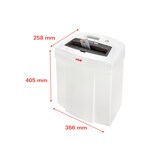 thumbnail of Destructora de documentos HSM SECURIO C14, nivel de seguridad 4, corte en partículas, 6 hojas