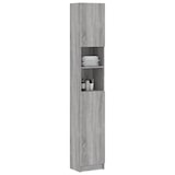 thumbnail of vidaXL Badezimmerschrank Grau Sonoma 32x25,5x190 cm Holzwerkstoff