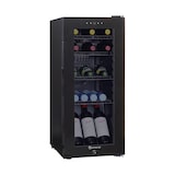 thumbnail of Sommertal Kühlschrank GK 60– Leiser Getränkekühlschrank mit LED, Touchscreen & Schloss kleiner Flaschenkühlschrank schwarz 60L