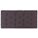 thumbnail of vidaXL Palettenauflagen 2 Stk. Baumwolle Anthrazit