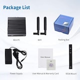 thumbnail of Mini PC Windows Fanless Quad-Core HDMI VGA Basse Consommation Multi-Ports YONIS