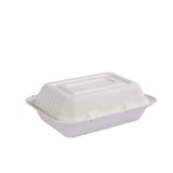 thumbnail of Zuckerrohr Klappdeckelbehälter rechteckig 1.000 ml Karton (200 Stück)