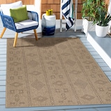 thumbnail of Balkonteppich Used-Look Wetterfest Waschbar Strapazierfähig Terrasse Garten Schwarz 280x370 cm – JUNGFRAU von Kadima Design
