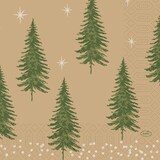 thumbnail of Duni Tissue-Serviette 33 x 33 cm Humble trees 3-lagig, 1000 Stk/Krt (4 x 250 Stk)