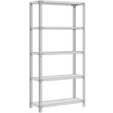 thumbnail of PROREGAL Fachbodenregal ADLER Schraubsystem | Light-Duty | Grundregal | HxBxT 200x100x30cm | 5 Ebenen | Fachlast 150kg | Beidseitig nutzbar | Verzinkt