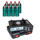 thumbnail of Gasfornuis 2200W + 8 butaangaspatronen - Roadtrips Piezo Etna INTEC koffer
