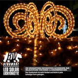 thumbnail of BEARWARE LED Lichterkette Solar 10 m warmweiß - Innen und Außen - Solarpanel mit Akku 1200mAh - 100 Leds warmweiß - 2 Modi: blinkend und stetig