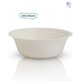 thumbnail of Bowl-/ Suppenschale groß Holzfaser,1000ml, 300 Stk, wood fiber, nassfest & fettdicht, Holz aus der EU, kompostier- & recyclebar