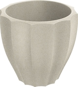thumbnail of Prosperplast - Blumentopf aus Rotationsgeformtes Polyethylen 38L Ø60x54cm in farbe Sandweiß - Rona Round ETHICK