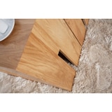 thumbnail of Licht-Erlebnisse Couchtisch ROLIA Holz Eiche massiv eckig 30x45x30cm Unikat Holzblock Hocker Ablage, II0/0/99