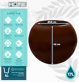 thumbnail of WellHome - Blumentopf Modell "Omega Collection", Ø48x42cm, Farbe Anthrazit
