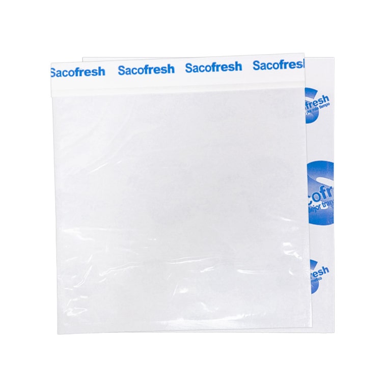 MONOUSO - Bolsa de Papel para Frescos Solapa Adhesiva Pescadería 30x25cm (1.200 Uds)