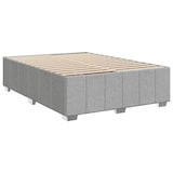 thumbnail of vidaXL Boxspringbett mit Matratze Hellgrau 140x190 cm Stoff