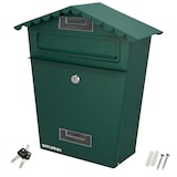 thumbnail of WOLFPACK - Caixa de correio exterior House Green 330 x 125 x 365 (H) mm.