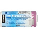 thumbnail of 400 Müllbeutel, LDPE 5 l 44 cm x 36 cm weiss