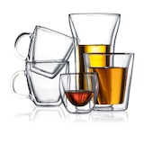 thumbnail of Set aus 2 Gläsern 8 cl doppelwandig - Transparent Bodum Glas