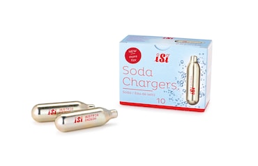 iSi CO² Cápsulas descartáveis de dióxido de carbono 8,4 g Embalagem com 10 unidades