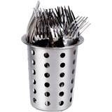 thumbnail of Romux® Cesto para Talheres Inox Redondo | Porta Talheres para Restaurantes e Cozinhas Industriais