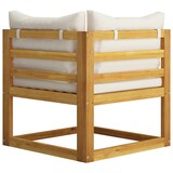 thumbnail of vidaXL 6-tlg. Garten-Lounge-Set mit Auflagen Creme Massivholz Akazie