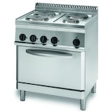 thumbnail of Elektro-Herd mit 4 Kochplatten und Umluftbackofen