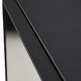 thumbnail of Spiegelschrank Bad Hängeschrank 46x14x58 cm Schwarz mit Spiegeltür 3 Fächern Edelstahl wasserfest lackiert wandmontiert