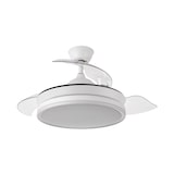 thumbnail of IluminaShop Ventilador de Techo LED 72W Ø91 Blanco Motor DC Verano e Invierno 3000+4000+6000 con Mando a Distancia y Palas Retractiles 8435684336985