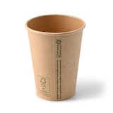 thumbnail of greenbox - Pappbecher 300 ml / 12 oz, Ø 90 mm, braun, 50 St.