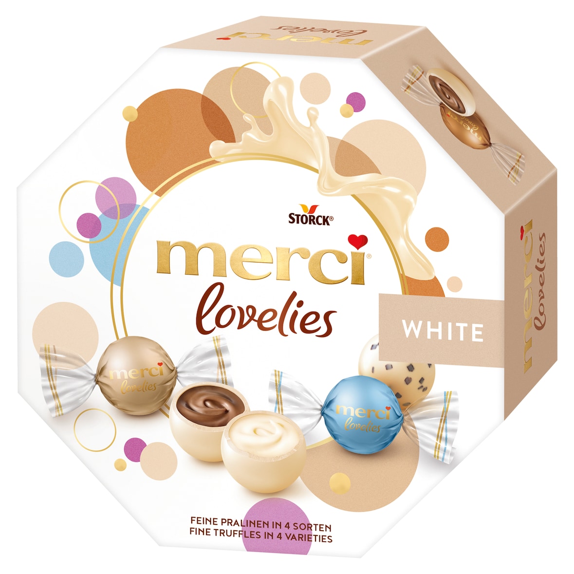 merci Pralinen Lovelies White (185 g)