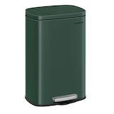 thumbnail of Helloshop26 - Poubelle de cuisine 50 litres à pédale avec seau intérieur en plastique couvercle fermeture douce anti-odeur vert 12_0007190