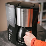 thumbnail of Melitta Optima Timer 100801 Schwarz Kaffeemaschine - Filter, 8 Tassen, Glaskanne
